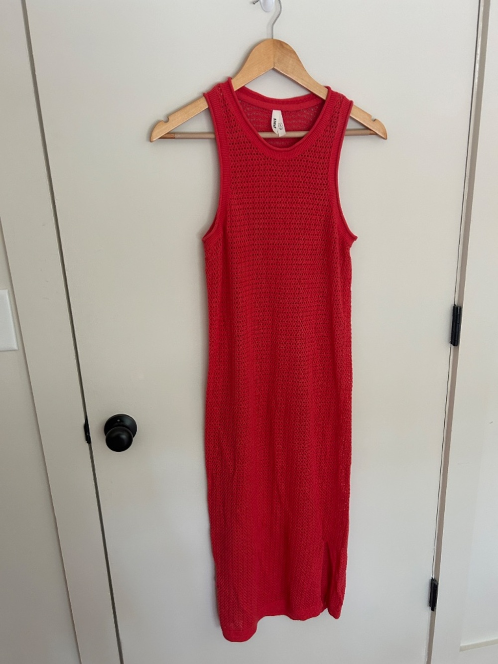 Pact Red Coverup Dress